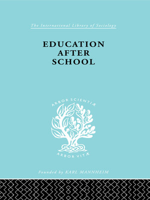 cover image of Education after School